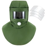 4 Pack Sand Blasting Hood Mask With Replacement Pc Lens Canvas Shawl Cap For .... Fixed Price $49.29.