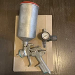 Sata Jet Nr 2000 1.5 Spray Gun .cup, Cap, And Sharpe Regulator All Included. Fixed Price $225.00.