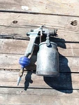 Devilbiss Paint Gun, Tool Type Mbc 301945 With Pot, Genuine G.u.c. Operational. Fixed Price $38.60.
