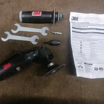 3M 2 Angle Air Disc Metal Sander Die Grinder Roloc Pad + 1/4 Collet 0.5 Hp. Fixed Price $250.00.