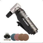 Husky Angle Die Grinder 4-CFM+20000 RPM+1/4"+RUBBERIZED Handle W/ Accessory Kit. Fixed Price $45.99.