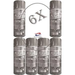 6 X Purpose Silver Metallic Aerosol Spray Paints Household Car Plastic 200ML. Fixed Price $20.15.