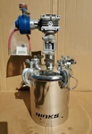 Binks 183S Stainless Steel 2 Gallon Pressure Tank Pot With Agitator. Fixed Price $1669.99.