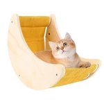 Moon Shelves Cat Window Perch Hammock Bed Suction Cup Solid Wood 50 Pounds. Fixed Price $47.19.