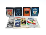 Atari 2600 Games Lot 1 (crystal Castles, Asteroids, Laser Blast, Skiing) Manuals. Fixed Price $16.06.