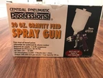 20 Oz. 6 Cfm Gravity Feed Paint Spray Gun 50-70 Psi Central Pneumatic. Fixed Price $23.00.
