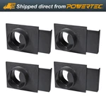 Powertec 70108-P4 4-INCH Blast Gate For Dust Collector/vacuum Fittings, Pk. Fixed Price $22.49.