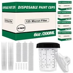 Disposable Paint Spray Cups System (125 Mic) - Value Pack. Fixed Price $239.88.