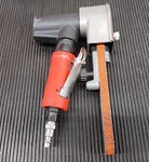 Dynabrade Pneumatic Dynafile Abrasive Belt Sander Air Impact Tool (used). Fixed Price $377.75.