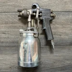 Vintage Jet D313270 Paint Spray Gun Siphon Feed Metal Cup Pneumatic. Fixed Price $34.99.
