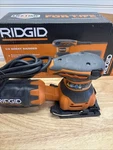 Ridgid R25011 2.4 Amp 1/4 Sheet Sander Corded Preowned. Fixed Price $38.95.