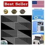 24 Pack Abrasive Blasting Cabinet Lens Cover - Clear Polyester Film Sandblast. Fixed Price $37.52.