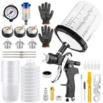 Lvlp Air Spray Gun 1.3/1.7/2.0MM Kits Gravity Feed Car Automotive Painting. Fixed Price $54.99.