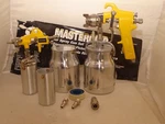 Mastergrip 8 Pieces Air Spray Gun Set.u Nused.!. Fixed Price $76.00.