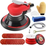 Random Orbital Sander 5" & 6" Pneumatic With Pads For Wood, Metal, Composites. Fixed Price $44.99.