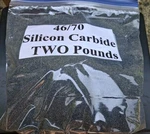 Silicon Carbide: 2 Lb - 46/70 Grit Coarse Rock Tumbling Abrasive Grain. Fixed Price $25.95.