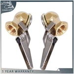 Chuck Hose Attachment Pair Brass On Tire Inflator Locking 1/4" Npt. Fixed Price $8.10.