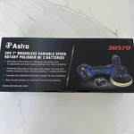 Astro Pneumatic 30570 20V 7'' Brushless Variable Speed Rotary Polisher 2X 4AH. Fixed Price $159.98.