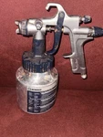 Kobalt Latex Paint Spray Gun #0220964 And Canister SGY-AIR70NB. Fixed Price $25.00.
