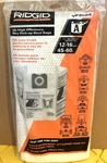 Ridgid Drywall Dust High Efficiency Vacuum Cleaner Bags VF3502 12-16 Gal Pac. Fixed Price $14.99.