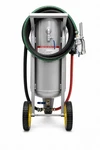 Brut 150H Pressure Fed Abrasive Sandblaster, 125 Lbs.. Fixed Price $1509.84.