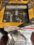 Titan 19220 Vaper 4PC Triple Set Up Hvlp Paint Spray Gun Extras. Fixed Price $161.49.