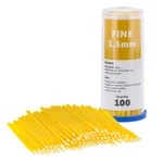 Paint Touch Up Micro Brushes, 100 Fine 1.5 Mm Tip Applicators, Auto Detail. Fixed Price $8.99.