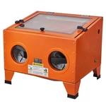 Uimoso 25 Gallon Sandblasting Cabinet Benchtop W/ Gun 4 Nozzle. Fixed Price $117.99.