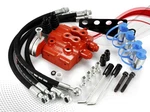 Dual Hydraulic Remote Control Valve Kit For Massey Ferguson 100-200-300 Series. Fixed Price $419.00.