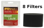 New 8-PACK 3M Filtrete Bissell 7/8/14 Single Allergen Vacuum Filters 66878A. Fixed Price $13.25.