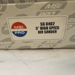 Msi Pro 5 High Speed Air Sander Sg 0402. Fixed Price $44.95.