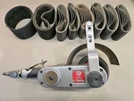 Dynabrade Dynisher 50730 Pneumatic Air Operated Finishing Tool + Lots Of Sandpap. Fixed Price $395.00.