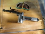 Pneumatic 3/8" Sander W/ 20 Pc Sanding Car Body Repair Bandfile. Fixed Price $20.00.