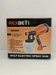 Rexbeti REX004 Hvlp Electric Spray Gun 500W Adjustable Pattern Orange Black. Fixed Price $30.99.