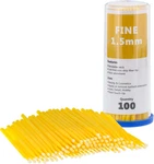 100 Paint Touch Up Brushes, Disposable Micro Applicators, Yellow With Fine. Fixed Price $16.79.