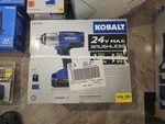 Kobalt 24V Cordless Impact Wrench Kit - 0672825. Fixed Price $220.00.