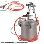 2.6GAL. High Pressure Pot Paint Sprayer Lacquer Full Kit Industrial Tank Tool. Fixed Price $161.00.