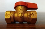 Mueller 1/2 Brass Gas Valve-p/n: 110-523HC-NEW. Fixed Price $8.00.