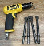 Dewalt Air Hammer Chisel Tool Kit Pneumatic Gun Heavy Duty & Bits Free Shipping. Fixed Price $52.99.