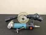 #BL844 Dynabrade 50561 15000 Rpm Sander Right Angle Rear Exhaust Central Vacuum. Fixed Price $189.95.