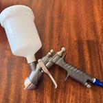 Gravity-feed Pneumatic Spray Gun Used For Painting And Refinishing New. Fixed Price $95.00.
