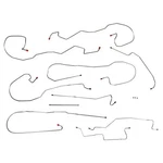 2005-07 Silverado Sierra 1500 4WD Extended Cab Brake Line Kit Stainless Steel. Fixed Price $125.00.