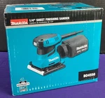 Makita BO4556K 2.0 Amp 4-1/2-INCH Finishing Sander With Case Blue New. Fixed Price $46.75.