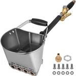 New 4 Jet 3HP Stucco Sprayer Plaster Cement Mortar Gun Hopper Wal. Fixed Price $51.00.