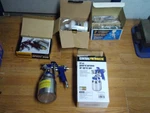 4 Central Astro Pneumatic. Professional Paint Spray Guns New Box. Fixed Price $79.99.
