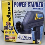 Wagner Power Stainer Sprayer Model 120 Electric 4.2 Gph Open Box Unused. Fixed Price $19.00.