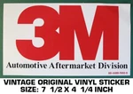 3M Automotive Aftermarket Division - Vintage Original Vinyl Decal Sticker. Fixed Price $5.81.