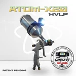 Atom X20 Hvlp Auto Paint Spray Basecoat Clearcoat + Free Gunbudd Light. Fixed Price $197.00.