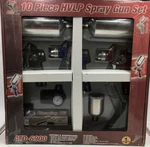 9-PC Hvlp Spray Gun Kit ATD-6900 Nob Never Been Used! Mask. Fixed Price $79.99.