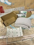 Festool Pack Of 40 #492850 Brilliant N.2 P80 Grit Abrasives 80MM X133MM.. Fixed Price $15.00.